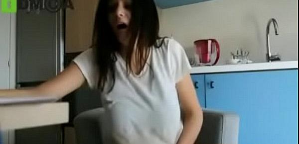  Julia Ticca playing with her vagina